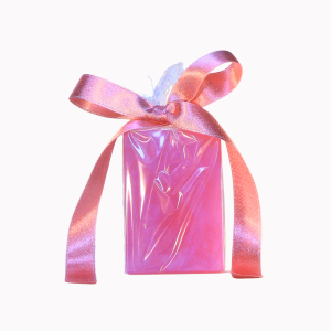 SÚCRÊ luxury cotton candy, raspberry, jasmine, vanilla, caramel, and musk soap bar by ESSENCE DE ŹI̯ÔN.